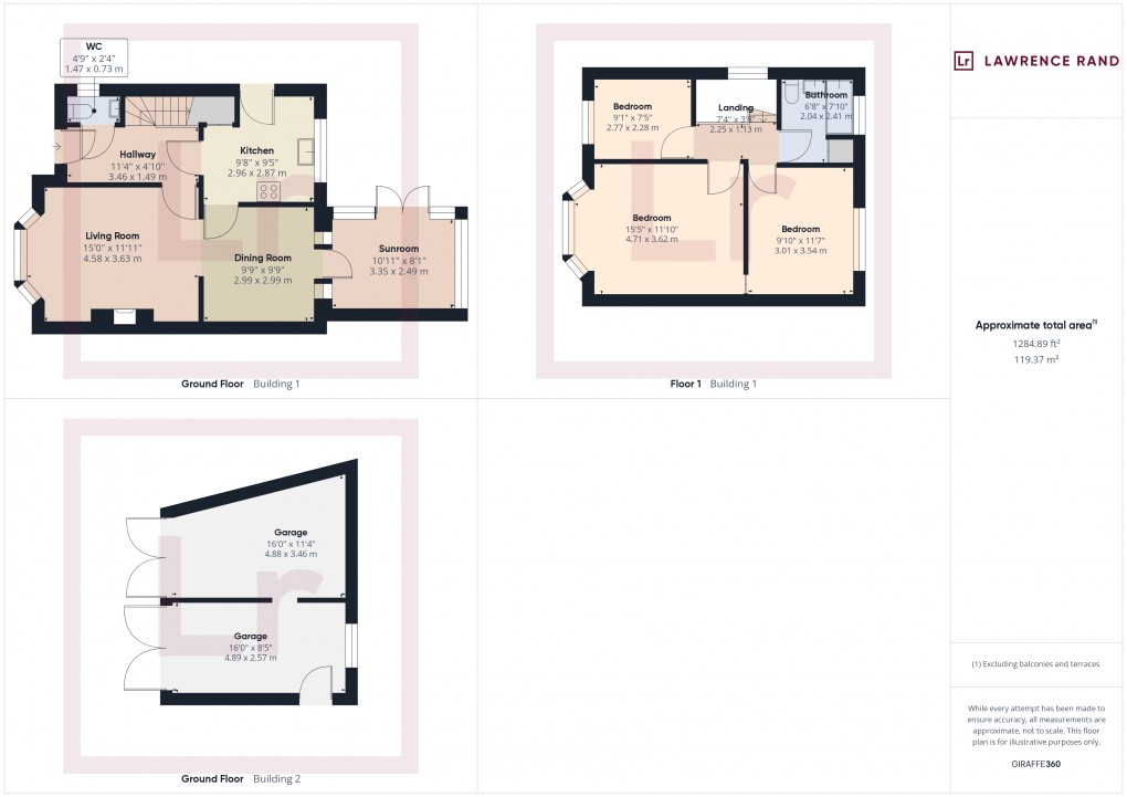 Floorplan for Kent Gardens, Ruislip, HA4