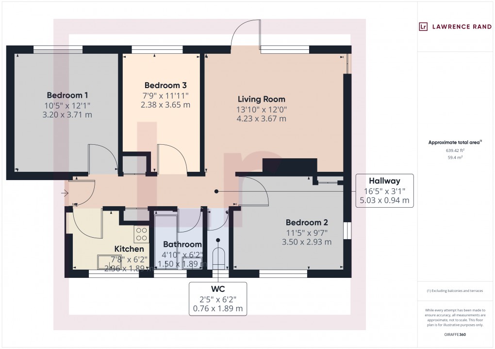 Floorplan for Garden Close, Ruislip, HA4