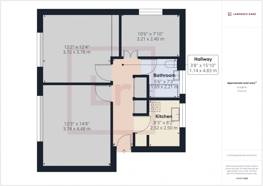 Floorplan for Rodwell Close, Ruislip, HA4
