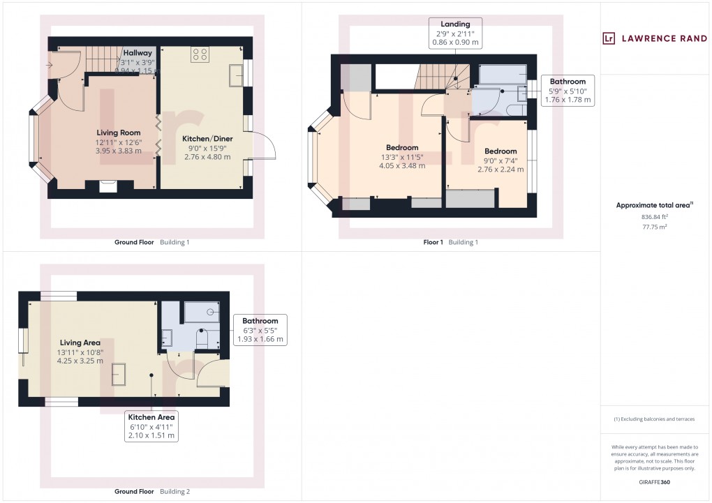 Floorplan for Royal Crescent, Ruislip, HA4