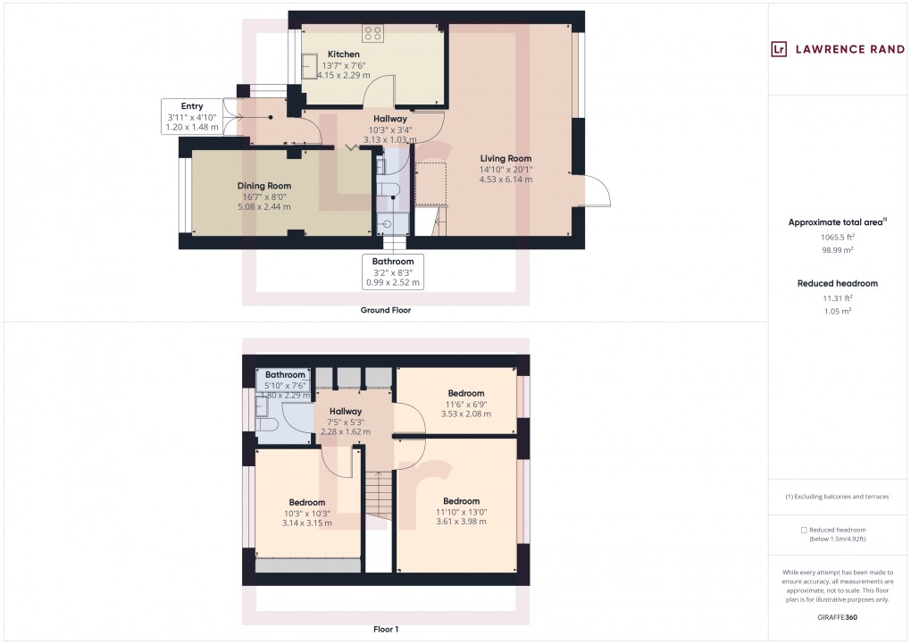 Floorplan for Mellow Lane East, Hayes, UB4