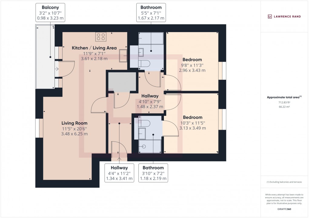 Floorplan for Arla Place, Ruislip, HA4