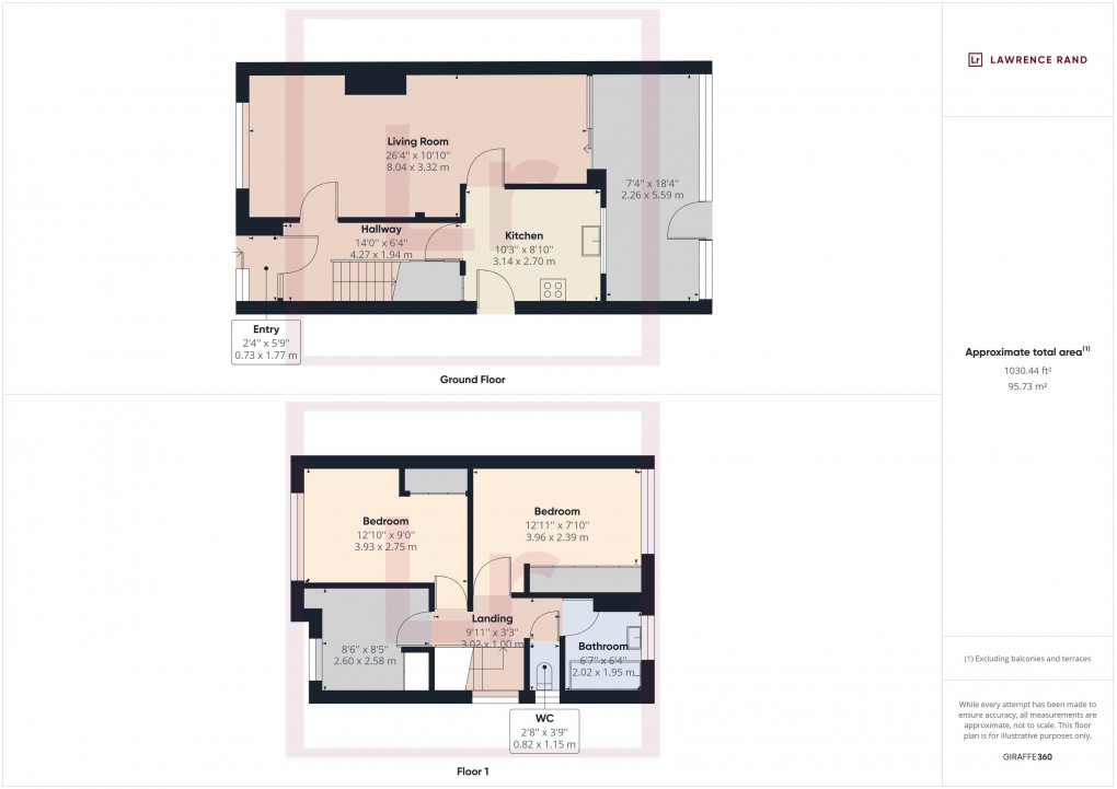 Floorplan for Hawtrey Avenue, Northolt, UB5