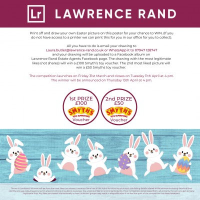 Lawrence Rand Easter colouring competition 2023