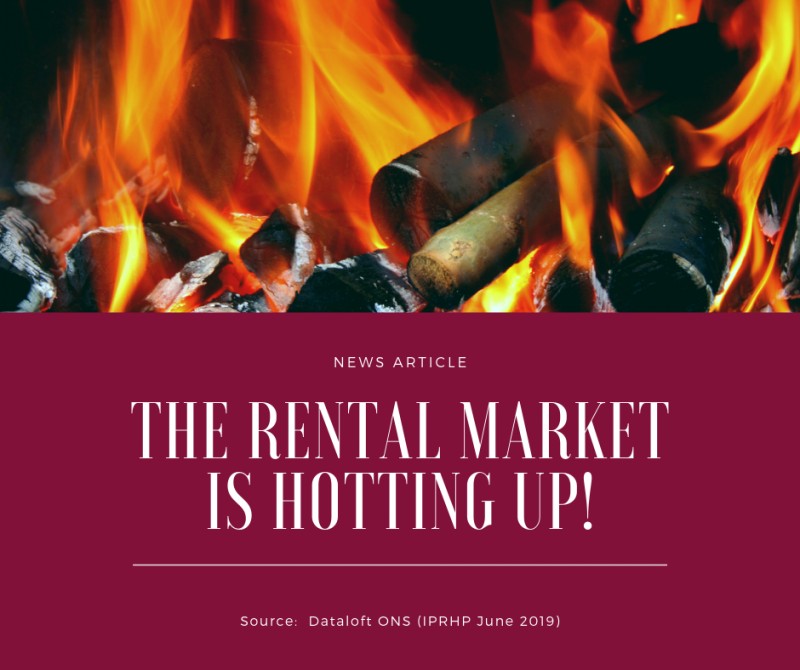 RENTAL GROWTH IS HEATING UP