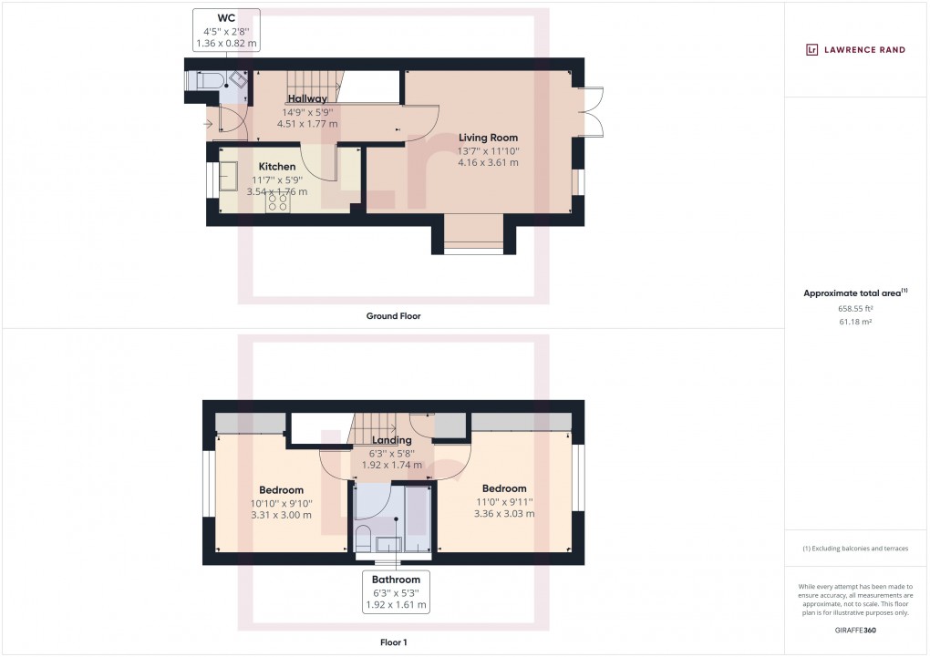 Floorplan for Kingfisher Close, Harrow Weald, HA3