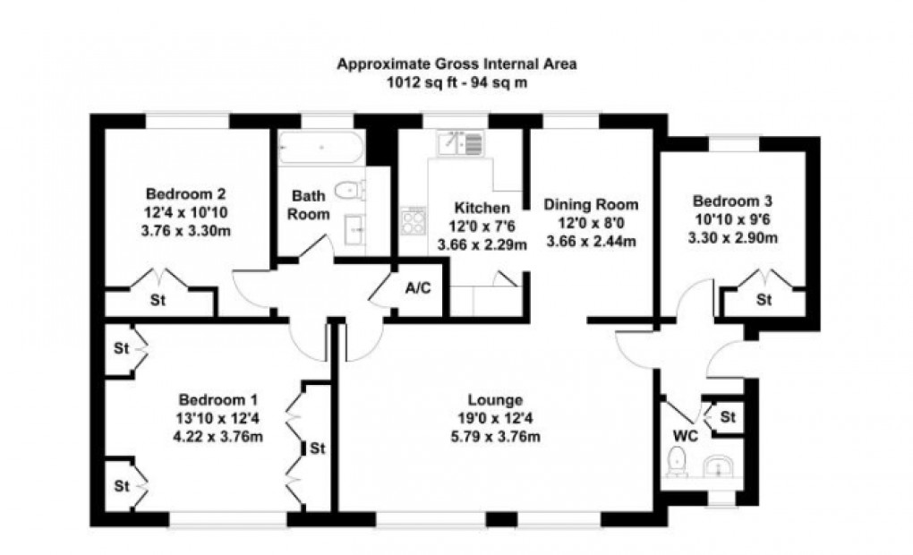 Floorplan for By The Wood, Watford, WD19